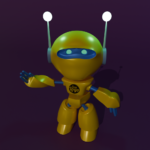 Eu vou criar um mascote 3D