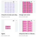 Eu vou  fazer Cartões de visita e convites.