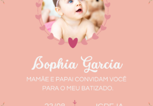Eu vou fazer o seu convite personalizado