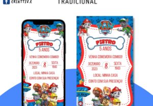 Eu vou Fazer Convite Digital Tradicional