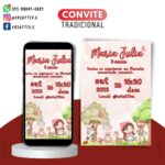 Eu vou Fazer Convite Digital Tradicional
