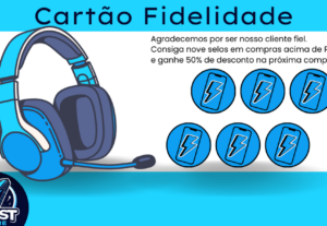 Eu vou fazer o cartão fidelidade para sua loja