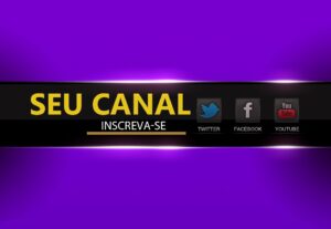 Eu vou fazer uma capa para o seu canal do YouTube