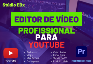 Eu vou Editar seu Vídeo de Até 5 Minutos para o YouTube