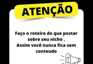 Eu vou criar um roteiro de criação de conteúdo para você