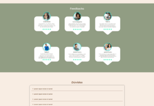 Eu vou criar um site personalizado para você.