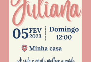 Eu vou fazer um convite digital incrível