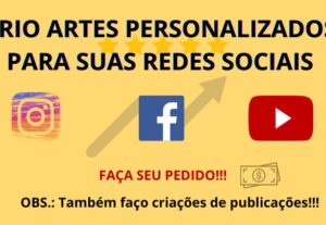Eu vou Fazer criações de artes e publicações criativas
