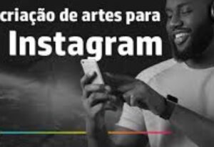 Eu vou criar artes pra o seu Instagram youtube tiktok