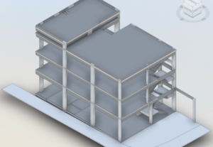 Eu vou criar ifc e ou Revit - Modelagem edifício estrutural