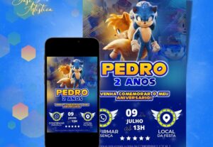 Eu vou fazer um convite para o aniversario do seu filho
