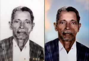 Eu vou restaurar sua foto antiga