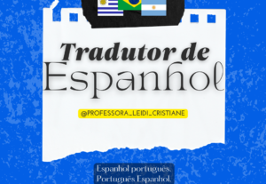 Eu vou traduzir do espanhol para voce.