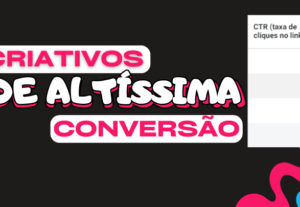 Eu vou fazer criativos que convertem muito para você