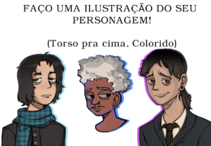 Eu vou fazer um desenho do seu personagem