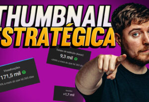 Eu vou fazer uma thumbnail estratégica para o YouTube