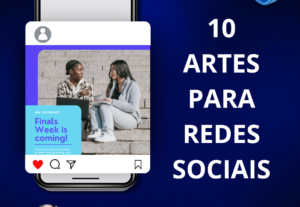Eu vou Criar 10 artes para as suas redes sociais.