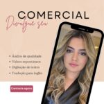 Eu vou gravar/narrar seu produto/comercial com naturalidade.