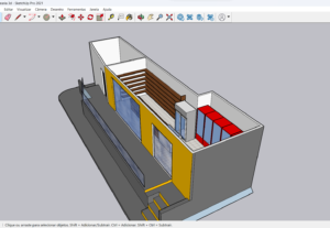 Eu vou fazer sua maquete eletrônica no sketchup