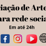 Eu vou criar pra você as Artes das suas  redes sociais