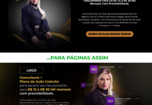 Eu vou fazer o design e implementar sua Landing Page