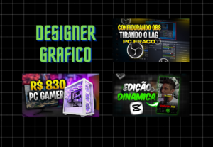 Eu vou fazer sua thumbnail, logo designer grafico