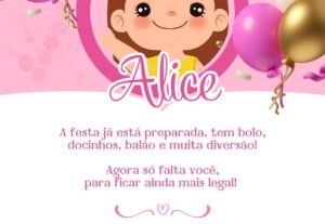 Eu vou criar seu convite digital online.