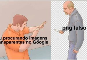 Eu vou fazer um png com a imagem que quiser