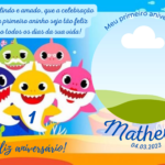 Eu vou fazer seu convite e personalizados de festa