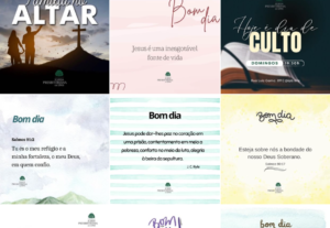 Eu vou criar artes, cardápios e/ou textos para rede social.