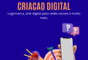 Eu vou fazer logomarca, arte para banner, arte digital