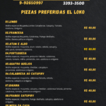 Eu vou fazer seu cardapio profissional
