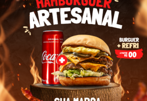 Eu vou fazer artes para post, thumbnail e logos.