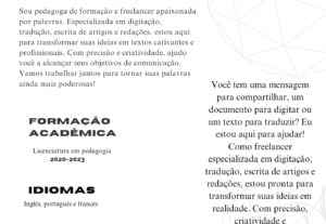 Eu vou fazer a redação perfeita para você