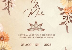Eu vou Fazer seu convite personalizado a seu gosto.