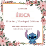 Eu vou fazer o convite digital do seu evento.