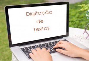 Eu vou digitar textos/ documentos para você