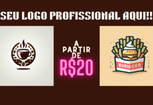 Eu vou criar uma logo minimalista para seu negocio