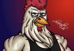 Eu vou Criar seu mascote ou logo com arte profissional
