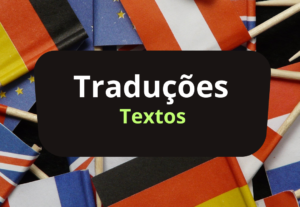 Eu vou fazer traduções para você