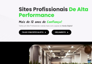Eu vou criar sua Landing Page ou Página de Vendas