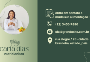 Eu vou criar o seu cartão de visita profissional.
