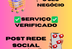 Eu vou fazer logos para o seu negócio e post para redes