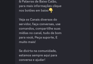 Eu vou fazer  Servidor profissional no Discord