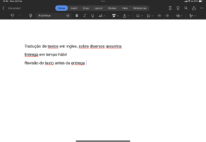 Eu vou Fazer traduções de textos em inglês para português