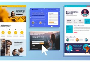 Eu vou criar sua landing page