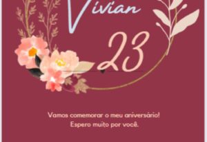 Eu vou fazer convites para festas, casamentos, eventos, etc....