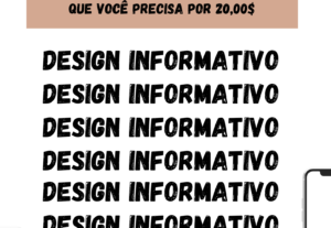 Eu vou criar um design do zero para você.