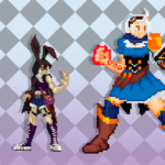 Eu vou desenhar em pixel art o personagem que você quiser