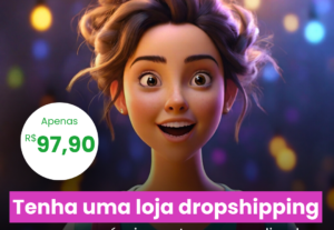 Eu vou criar sua loja virtual dropshipping ou ecommerce.